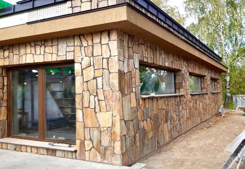 Плитняк кора дерева для фасада купить в Домодедово