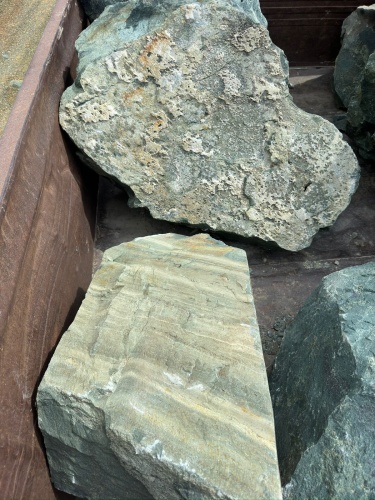 Ландшафтные глыбы зелёные 200-500 килограмм купить в Домодедово