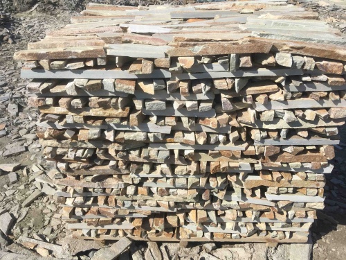 Горбушка златолит золотистый для облицовки купить в Домодедово